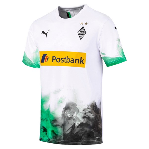 Tailandia Camiseta Borussia Mönchengladbach 1ª Kit 2019 2020 Blanco